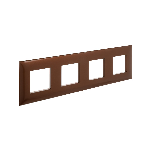 Купить DKC Рамка "Avanti", "Карамельный жемчуг", 4 поста (8 мод.)