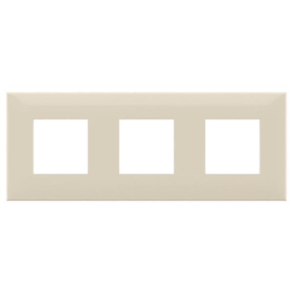 Купить DKC Рамка "Avanti", "Ванильная дымка", 3 поста (6 мод.)