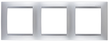 Simon 15 Алюминий Рамка 3-ая 1500630-033