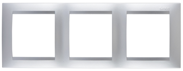 Simon 15 Алюминий Рамка 3-ая 1500630-033