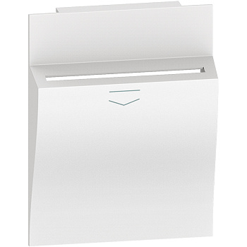 BT Living now Белый Лицевая панель для карточного выключателя 2 мод KW22M2