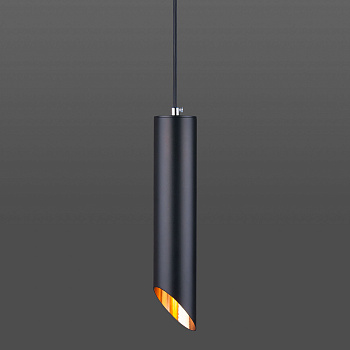 Eurosvet 7011 MR16 Светильник подвесной BK/GD черный/золото a055551