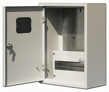 Dekraft Корпус металлический 400х300х160 1-фазн. 12 мод. IP31 ЩРУН-1/12