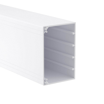 DKC ТА-GN 120x80 Короб с крышкой с направляющими для установки разделителей