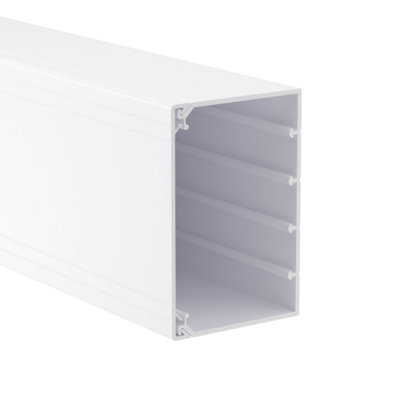 DKC ТА-GN 120x80 Короб с крышкой с направляющими для установки разделителей