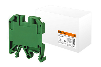 TDM Зажим наборный ЗНИ-4мм2 (JXB35А) зеленый SQ0803-0101