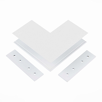 ST Luce ST007.569.00 Внешний угол-соединитель для подвесного / накладного магнитного шинопровода белый