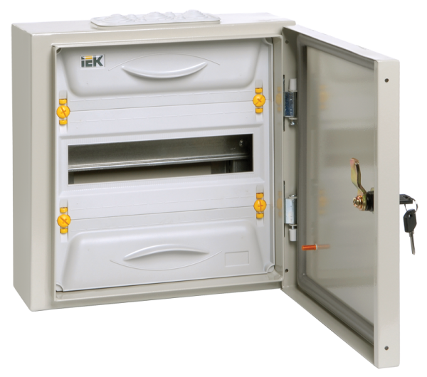 Купить IEK Корпус металлический ЩРн-12з-1 74 IP54 UNIVERSAL MKM11-N-12-54-Z-U