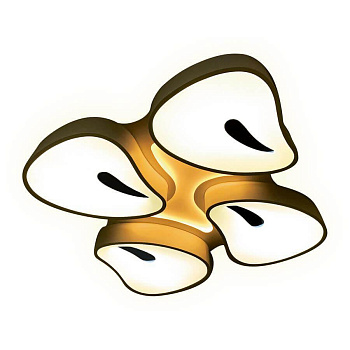 Ambrella Потолочный светодиодный светильник с пультом FG2084 WH 128W+24W 770*770*110 (ПДУ РАДИО 2.4) FG2084 WH 128W+24W D770*770