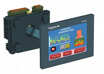 SE Magelis SCU Контроллер с панелью 5,7 с дискретными входами/выходами HMISCU8A5
