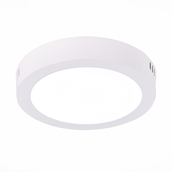 ST Luce ST112.532.12 Светильник настенно-потолочный Белый LED 1*12W 3000K 715Lm Ra80 120° IP20 D160xH28 90-265V