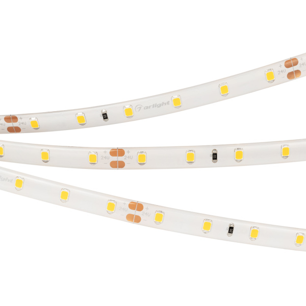 Arlight Лента герметичная RTW-SE-A60-8mm 24V White6000 (7.2 W/m, IP65, 2835, 5m) (7.2 Вт/м, IP65) 020522(2)