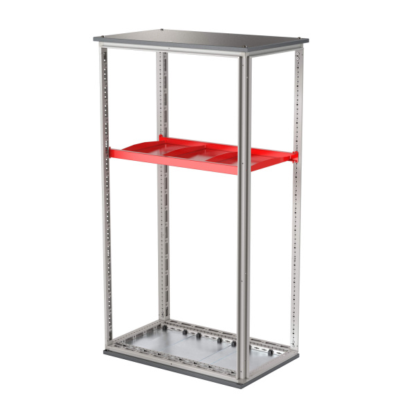 Купить DKC Полка усиленная выдвижная, 3 сегмента,  Г = 1000 мм, для шкафов DAE/CQE шириной 600 мм