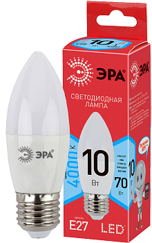 ЭРА ECO LED B35-10W-840-E27 (диод, свеча, 10Вт, нейтр, E27)