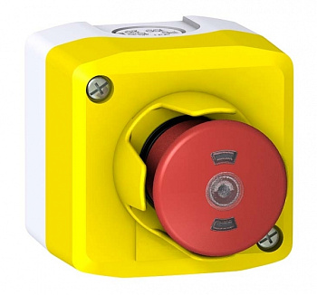 SE Пост кнопочный аварийной остановки, красная кнопка XALFKT64441