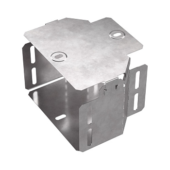 Промрукав Переходник симметричный с крышкой Стандарт 150х100х100 PR16.0470