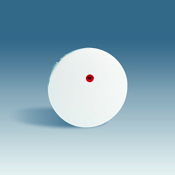 Simon 88 Белая Клавиша 1-ая с красной подсветкой 88012-30