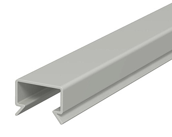 OBO Bettermann Крышка кабель-канала LK4 15 мм, ПВХ, серый 6178480