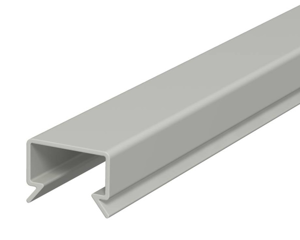 OBO Bettermann Крышка кабель-канала LK4 15 мм, ПВХ, серый 6178480