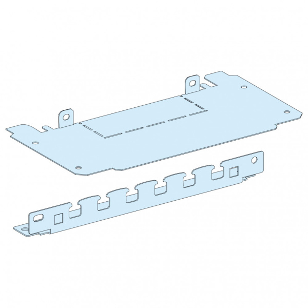 SE Prisma Plus G Панель сальниковая пластик для цоколя кабельного канала 08888