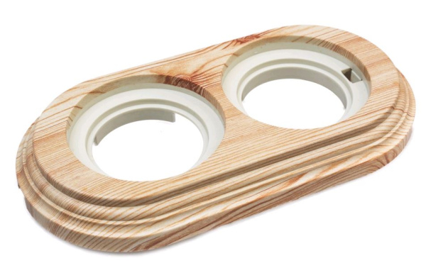 BIRONI Лизетта Пластик Карельская сосна Рамка 2-ая BF1-620-13/PL