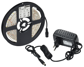 IEK Комплект DIY (2835W60-4,8-IP65-12В 5м + др. + выкл.)
