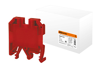 TDM Зажим наборный ЗНИ-6мм2 (JXB50А) красный SQ0803-0303