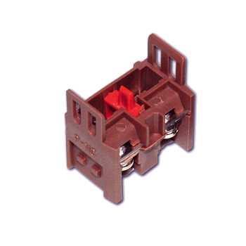 EKF PROxima Контакт дополнительный для светосигнальной арматуры NC бордовый