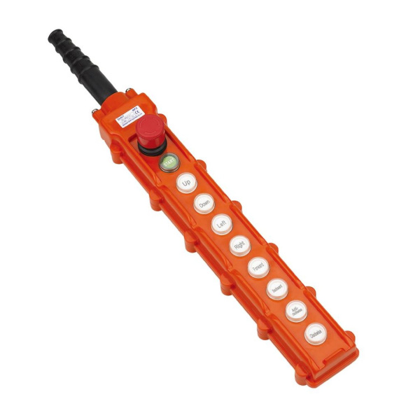 CHINT Пульт кнопочный NP3-4K на 8 кнопок, кнопка «ВКЛ» с фикс., повор. «Грибок» c фикс. IP65 (R)