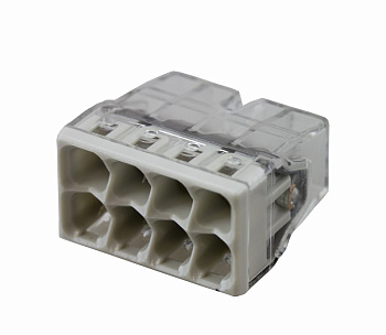 2273-248 Экспресс-клемма с пастой 8-проводная до 2,5 мм², (50 шт./уп.) Rexant 07-5145