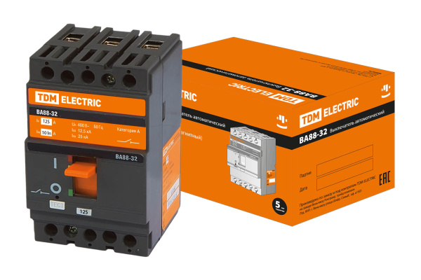 TDM Автоматический выключатель ВА88-32 3Р 125А 25кА SQ0707-0009