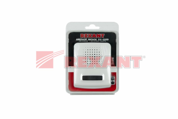 Купить Звонок электрический 220 вольт с регулятором громкости Rexant 73-0110