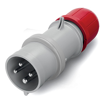 DKC Вилка кабельная с безвинтовыми клеммами IP44 16A 3P+E 400В