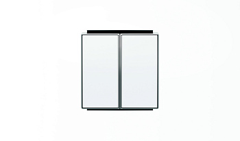 ABB SKY Альпийский белый Клавиша для 2-клавишных выключателей/переключателей/кнопок 2CLA851100A1101