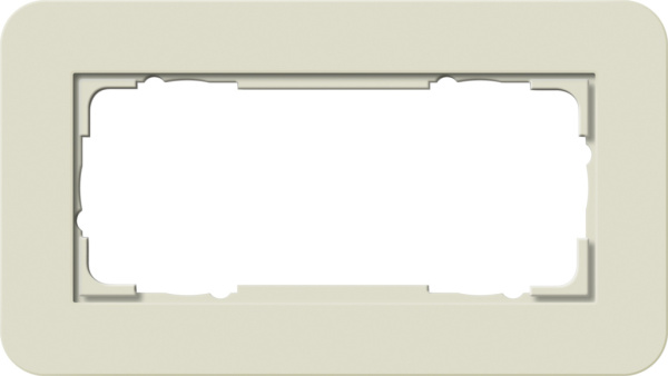Gira E3 Песочный/Антрацит Рамка 2-ая без перегородки 1002427