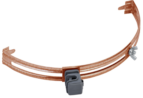 IEK Держатель проводника круглого 6-8мм для конька медь