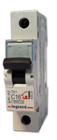 Legrand TX3 Автоматический выключатель 1P 50A (С) 6000 404033