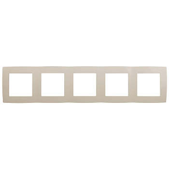 ЭРА 12-5005-02 Слоновая кость Рамка на 5 постов, 12