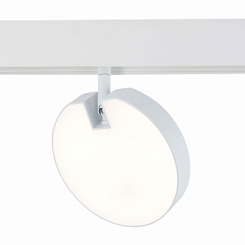 ST Luce ST359.546.15 Магнитный трековый светильник белый LED 1*15W 4000K 760Lm Ra>80 120° IP20 L150xW28xH211 48V