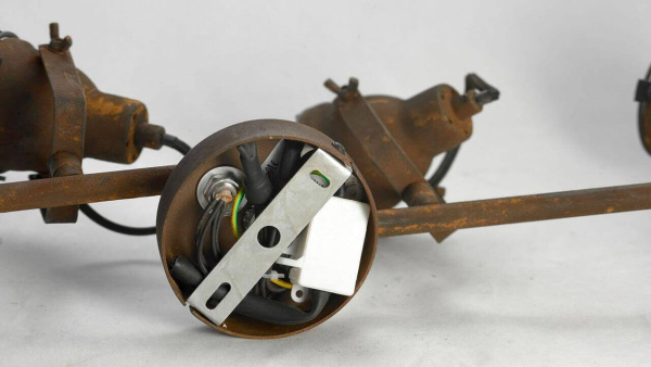 Купить Lussole LOFT Металл Коричневый /  Металл Светильник настенно-потолочный GU10 5,5W GRLSP-9803