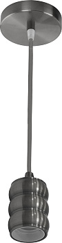 Horoz Electric 021-009-0001 Чёрный жемчуг E27 1M Декоративный патрон на подвесе GAUSS HRZ00002770