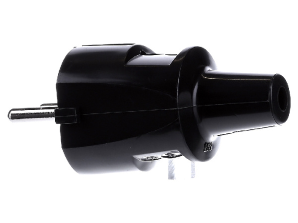 Купить ABL Вилка с/з ПВХ, 16A, 2P+E, 250V, (черный) 1418000