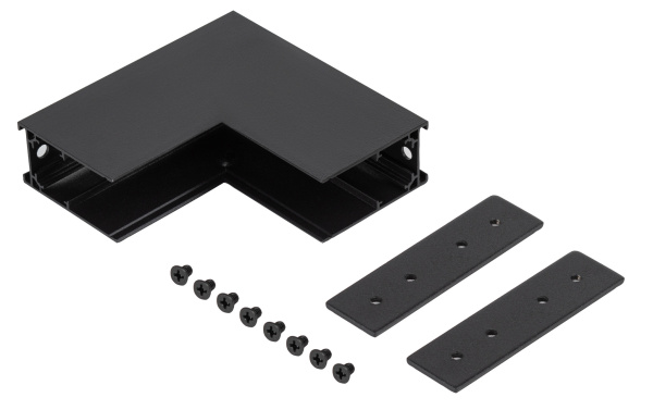 ЭРА Коннектор TRM-S20-CI-B угловой внутренний для накладного магнитного шинопровода NOVA TRM-S20 черный