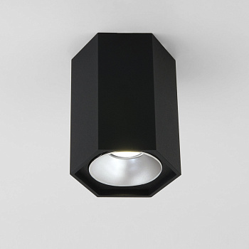 Elektrostandard 25036/LED / Светильник накладной черный матовый/серебро a055857