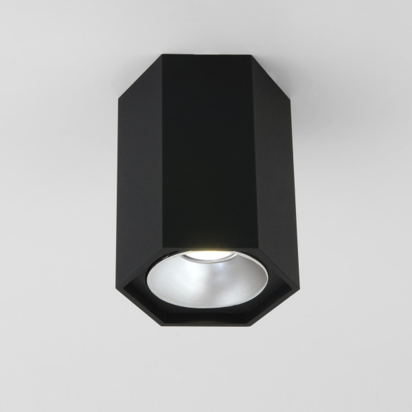 Elektrostandard 25036/LED / Светильник накладной черный матовый/серебро a055857