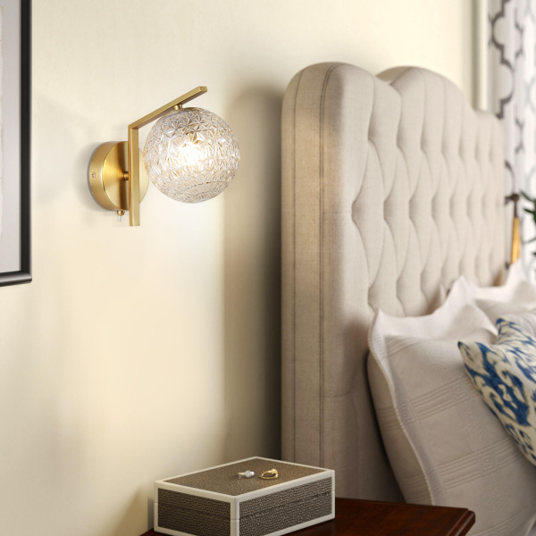 Купить Eurosvet 70132/1 Светильник настенный латунь a056315