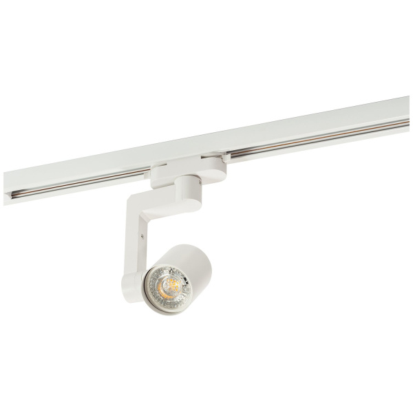Denkirs DK6006-WH Трековый светильник IP 20, 50 Вт, GU10, белый, алюминий