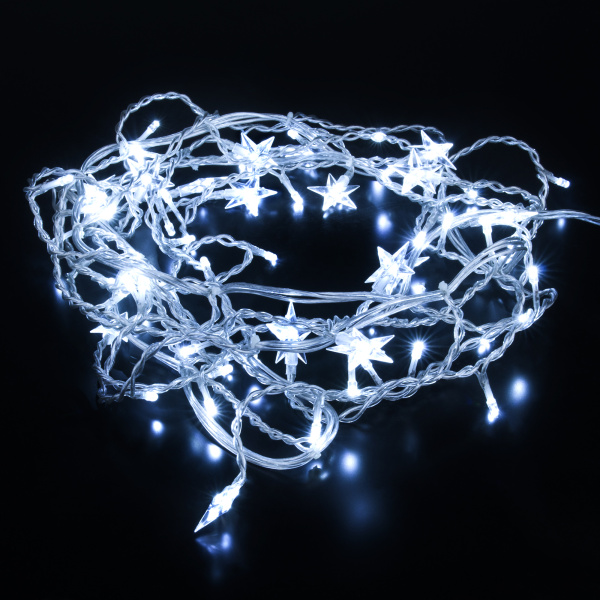 Eurosvet Гирлянда Бахрома 100-002 белый 1,8*0,5м IP20 a049841