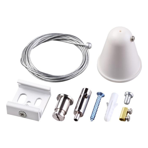 Novotech 135070 NT19 013 белый Подвесной комплект с 2-х метровым тросом IP20