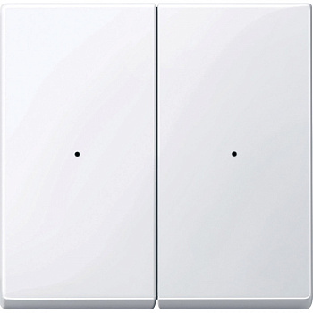 SE Merten KNX\EIB SM Актив Бел Клавиша для модуля 2-кночного выключателя MTN619225